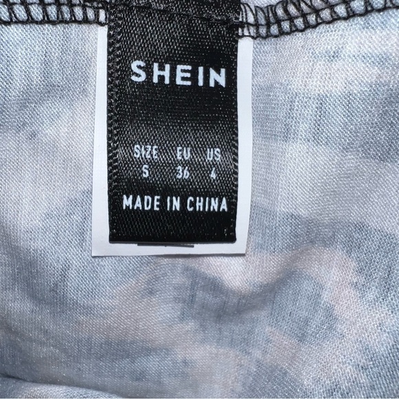 Punchy Western Cheetah Leopard Embroidered Faux Leather Short Sleeve T ShirT - Picture 7 of 8